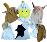 Cows in the Kitchen Hand Puppets